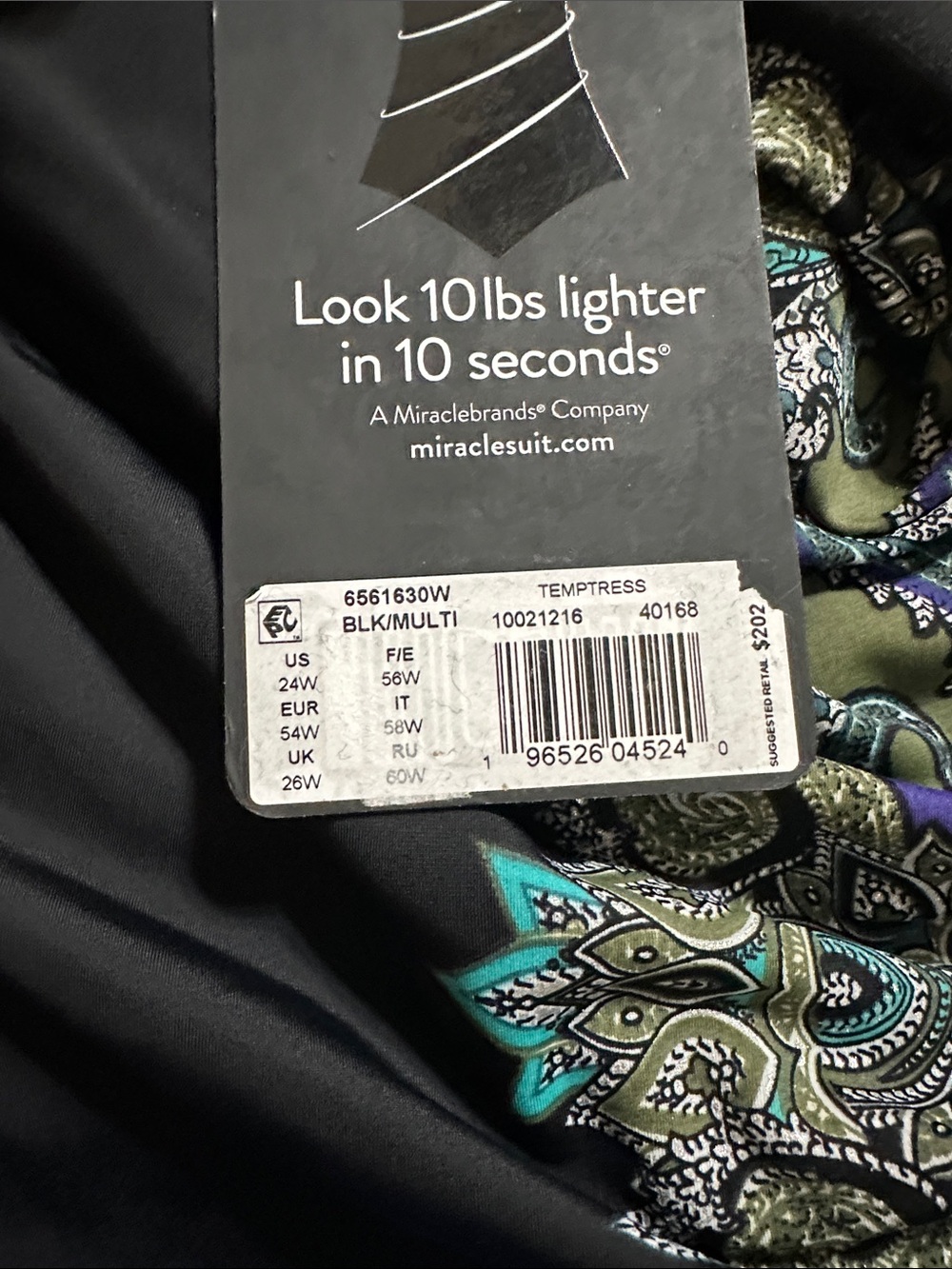 NWT MIRACLESUIT PRECIOSO PLUS SIZE TEMPTRESS ONE PIECE - Picture 7 of 7
